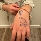 Winter Wonderland Elly Temporary Tattoo