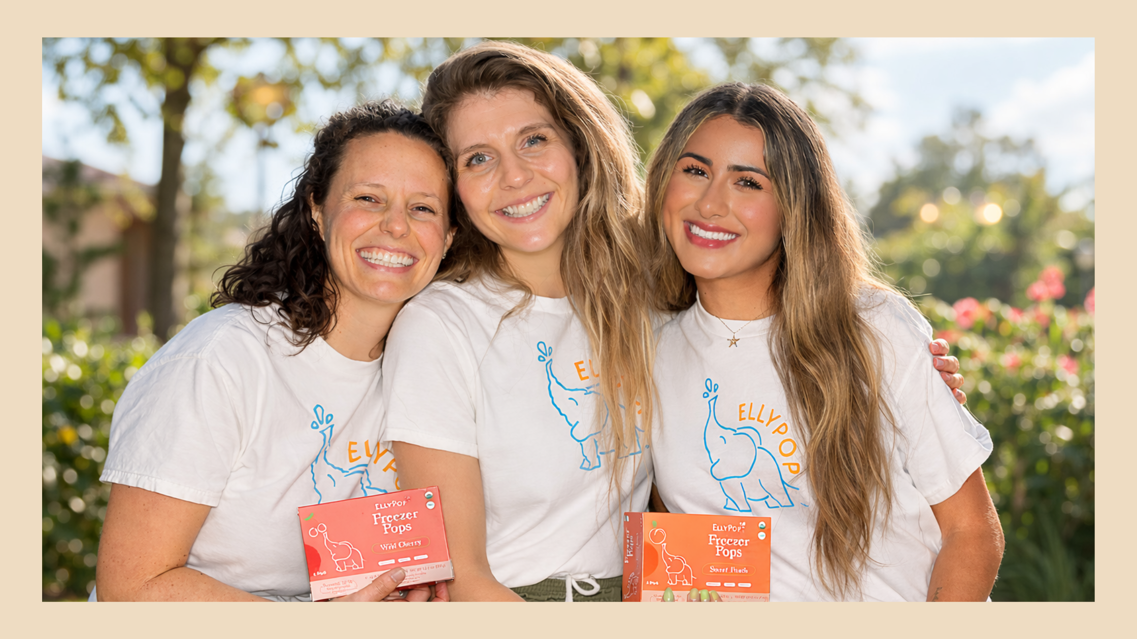 EllyPop Team with Dr. Amanda Watters, Dr. Jacquelynn Kirihara, and Lilly Ramalingam