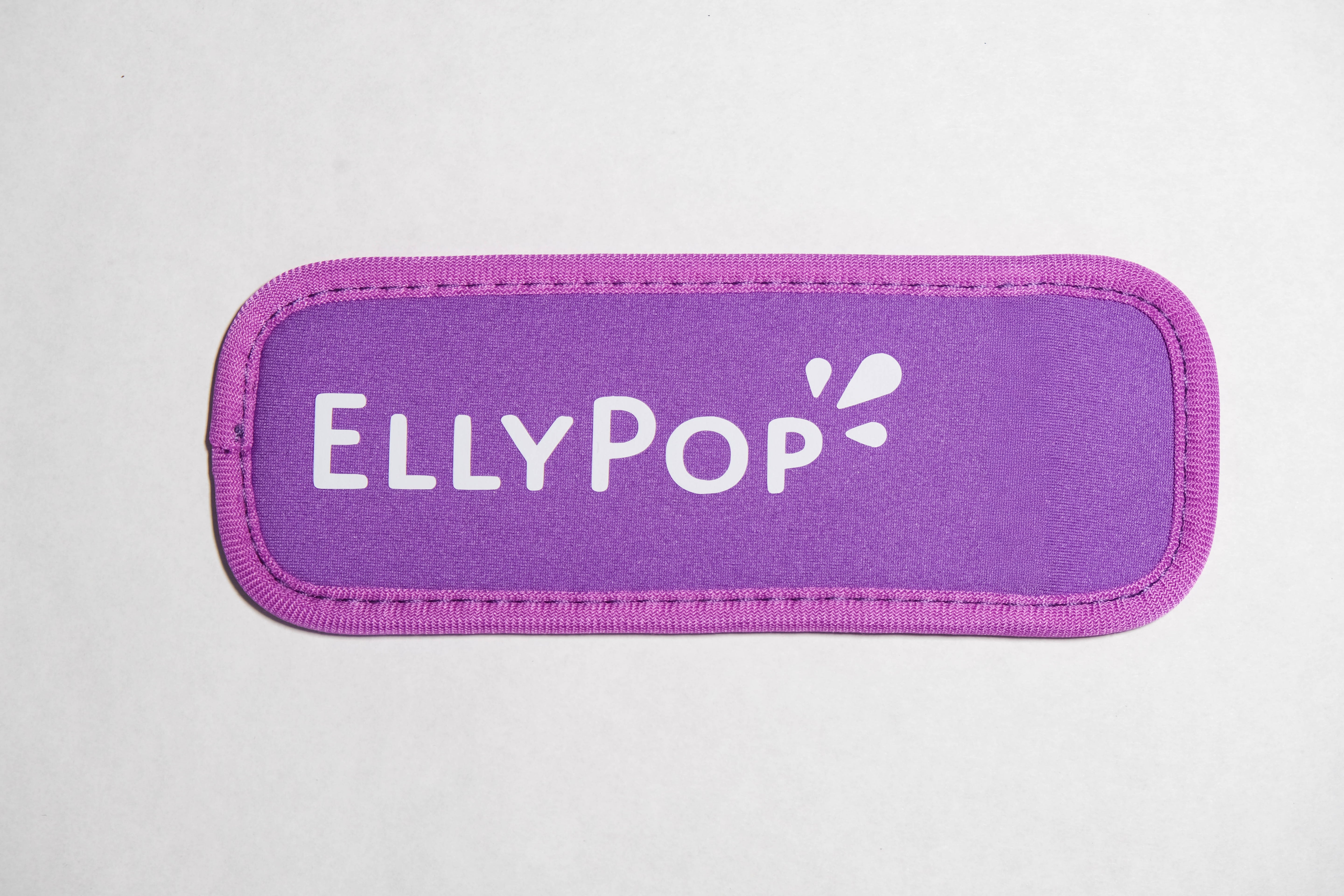 Purple EllyPop Koozie for Freezer Pops