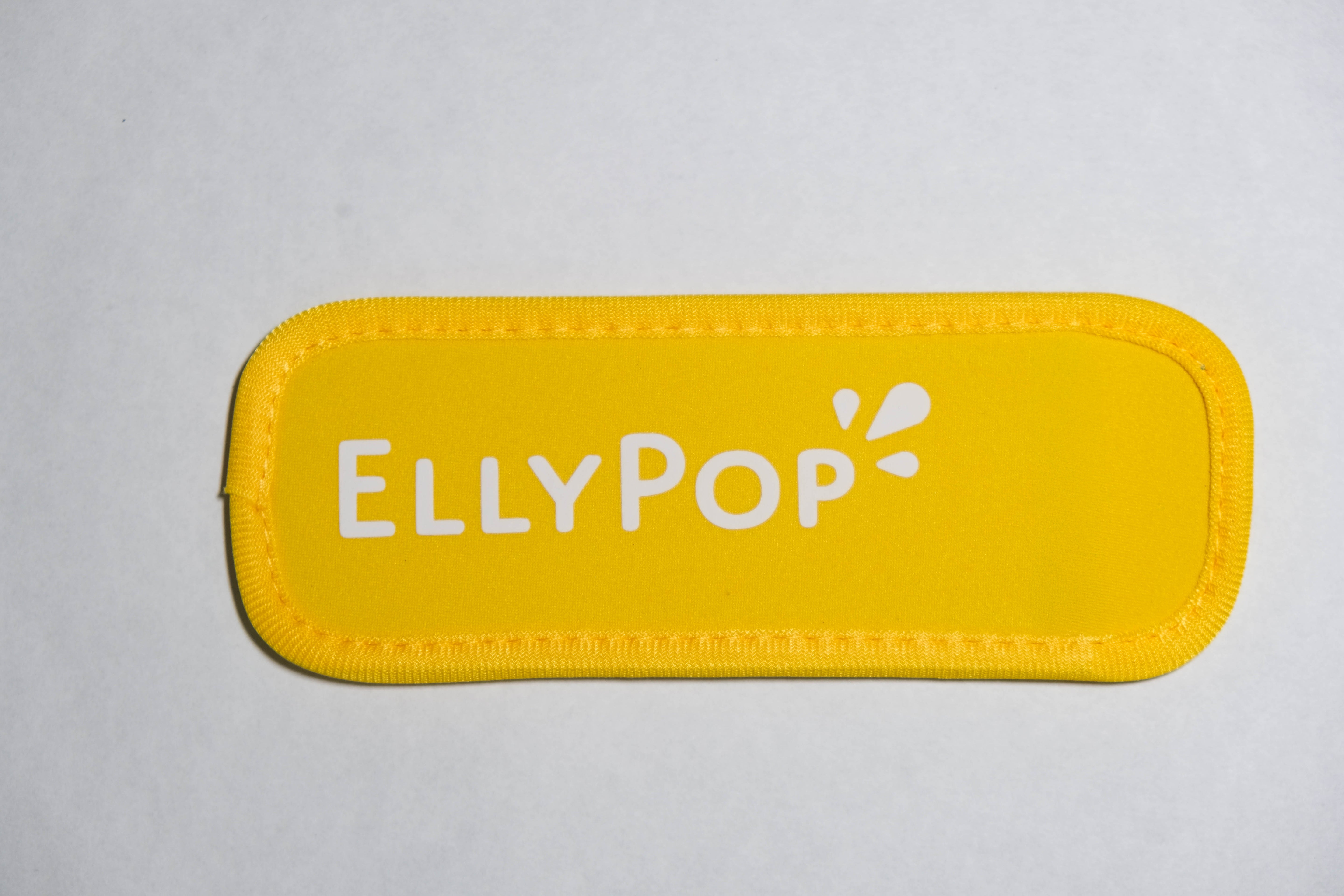 Yellow EllyPop Koozie for Freezer Pops