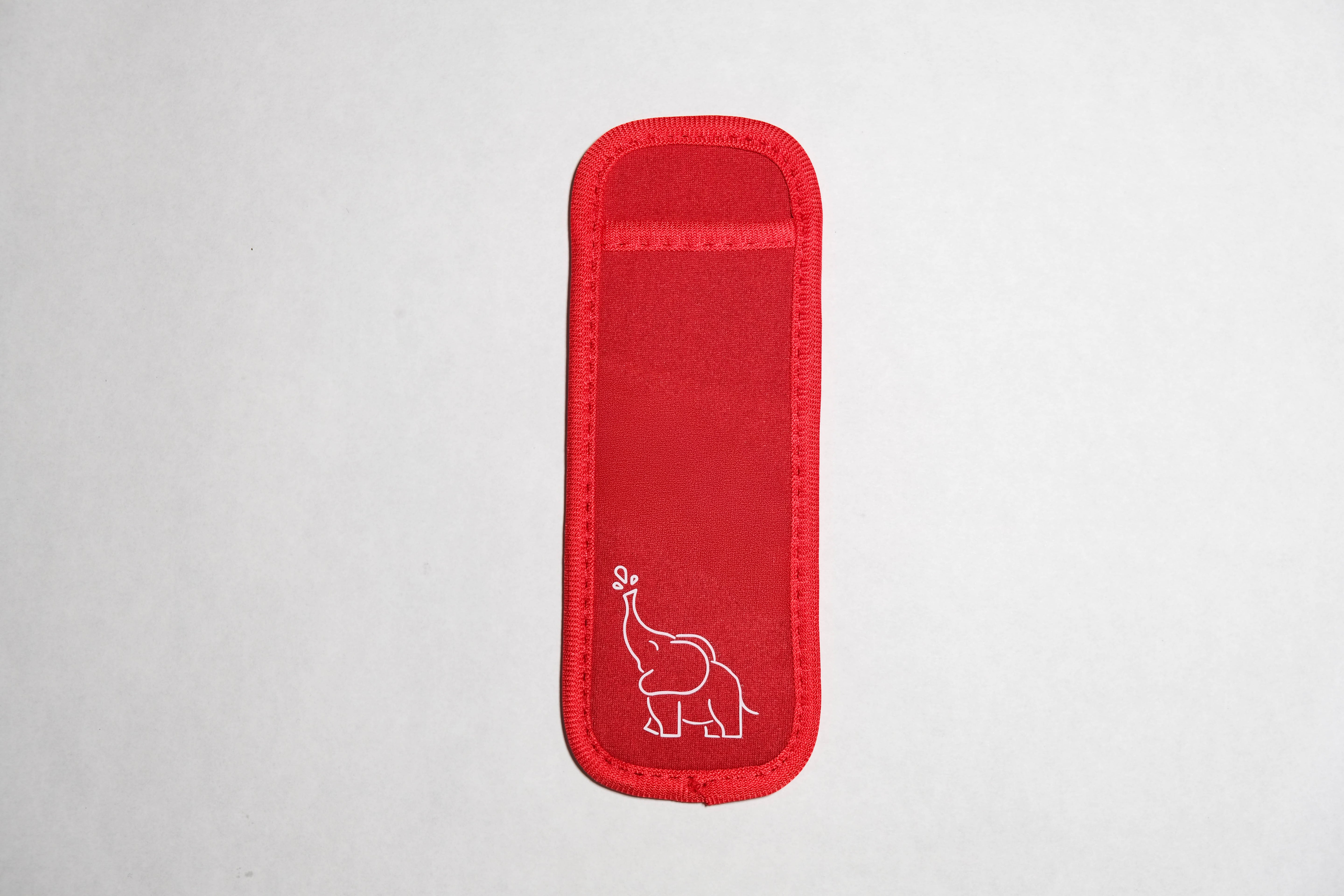 Red EllyPop Koozie for Freezer Pops