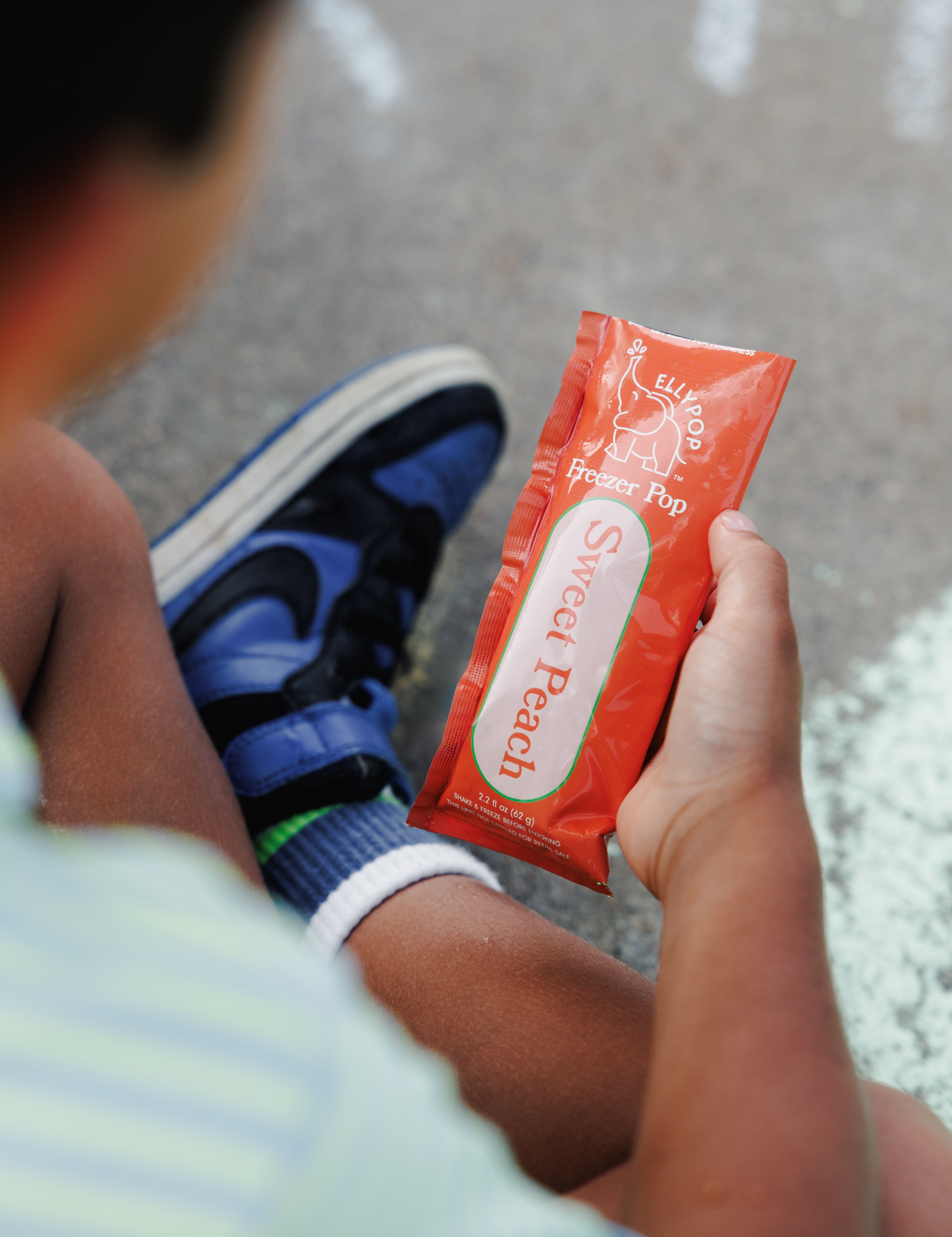 Sweet Peach EllyPop Freezer Pop