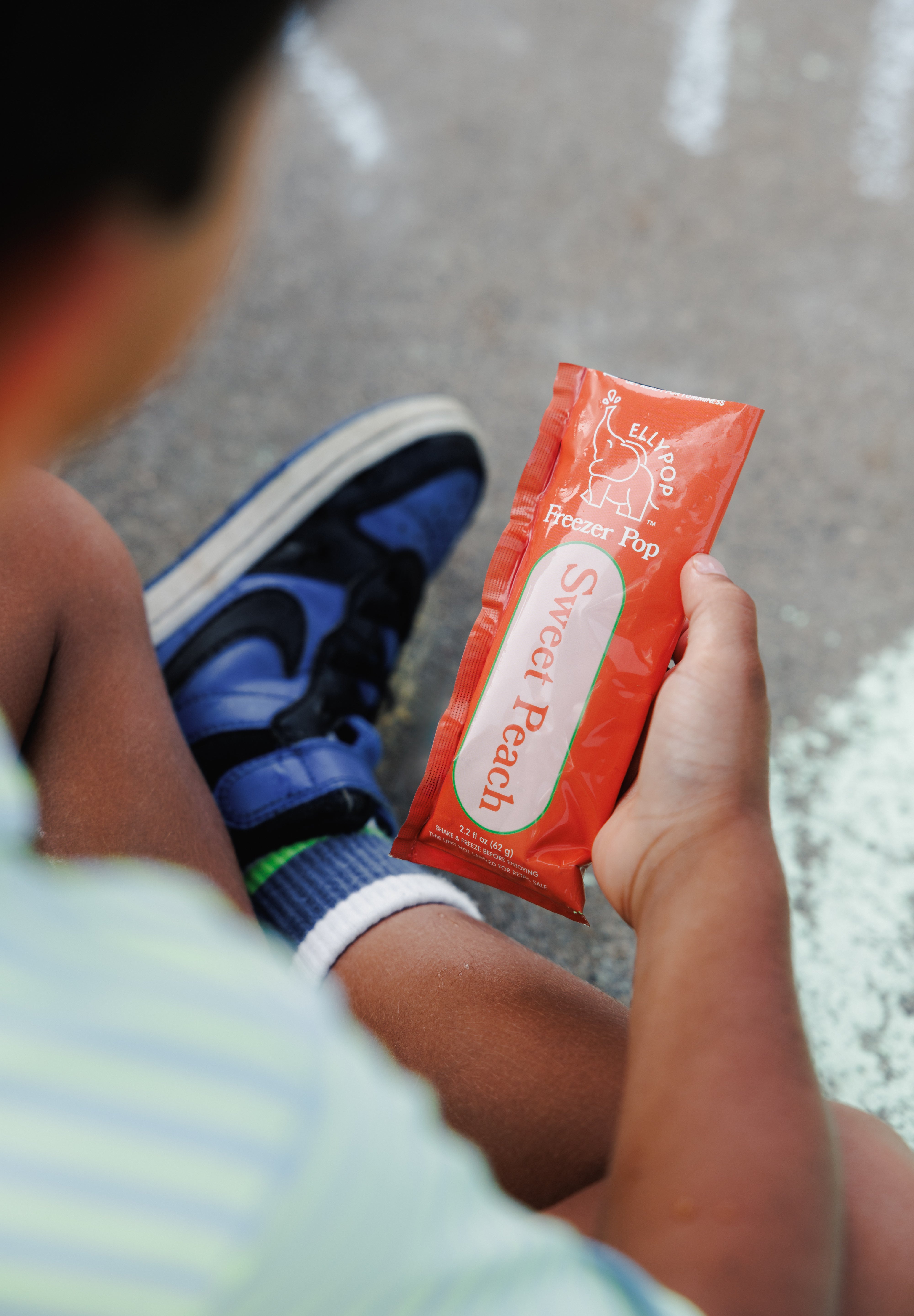 Sweet Peach EllyPop Freezer Pop