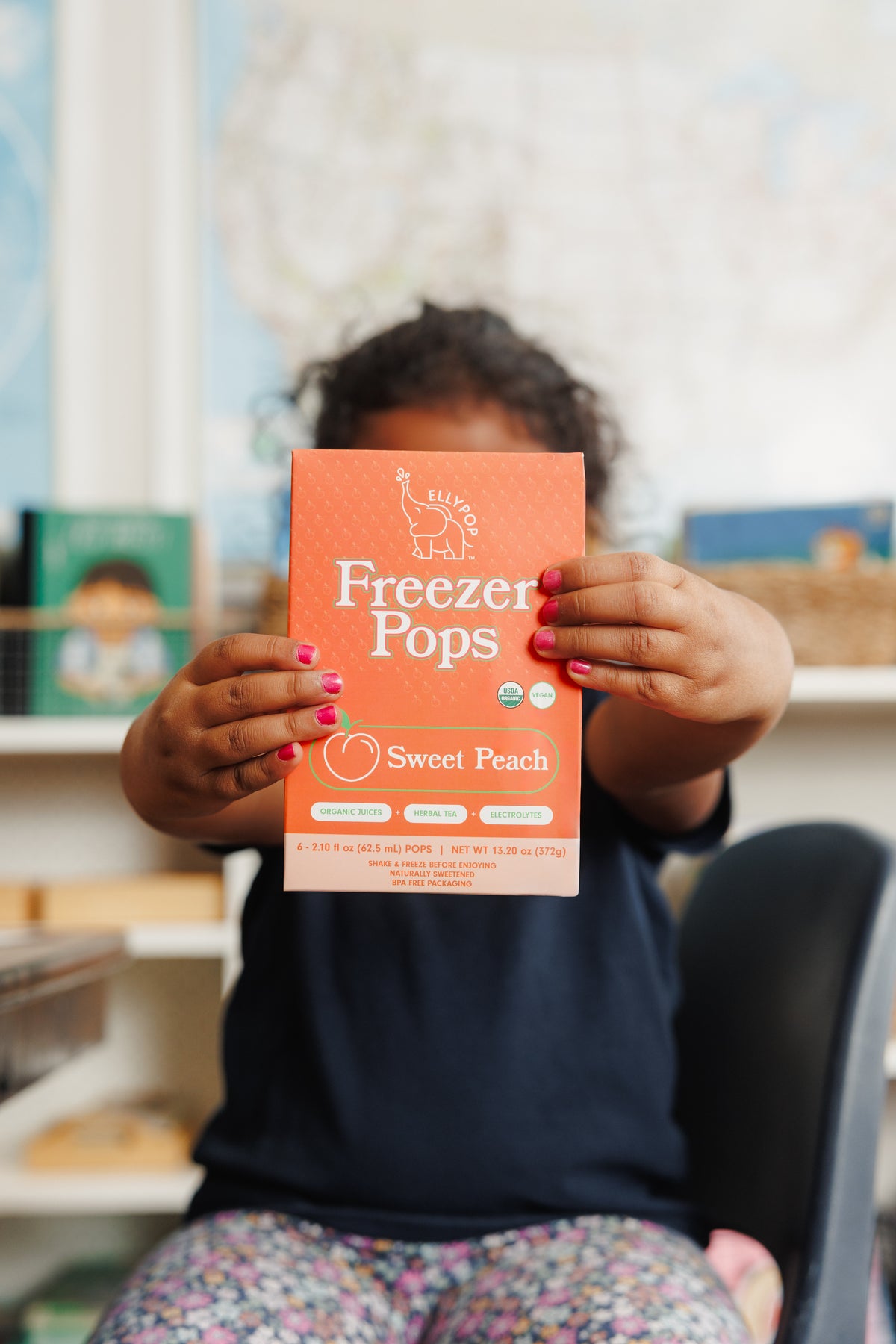 Sweet Peach EllyPop at Ramalynn Montessori Academy in Bloomington Minnesota